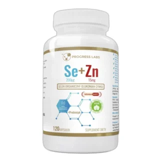 Progress Labs Organic Selenium + Zinc 120 capsules — zdjęcie 1
