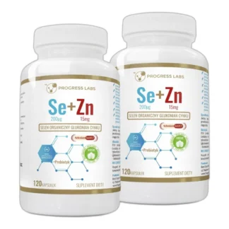 Organic Selenium 200mcg + Zinc 15mg + Prebiotic 240 — zdjęcie 1