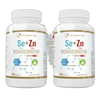 Organic Selenium 200mcg + Zinc 15mg Vegetarian 3x 120 Capsules — zdjęcie 1