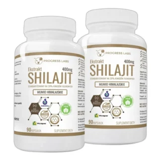 Shilajit Extract Himalayan Mumio 400mg VEGE 180 capsules — zdjęcie 1