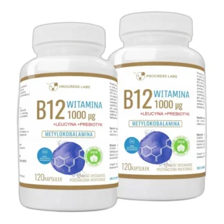 Vitamin B12 1000µg Methylcobalamin 240 capsules Vegan — zdjęcie 1